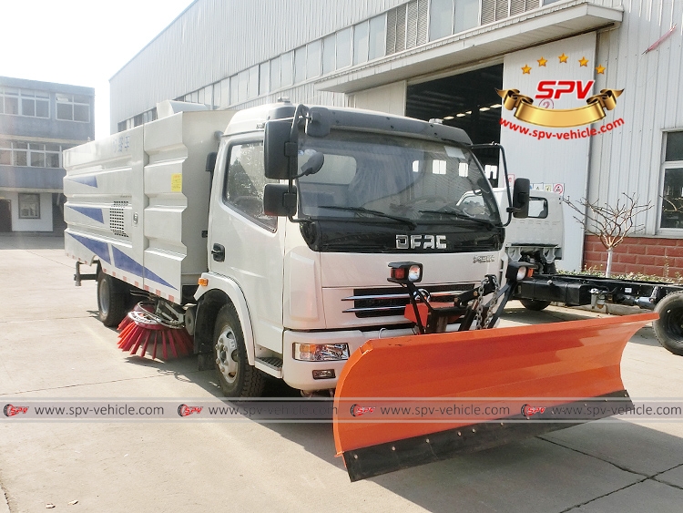 Road Sweeper with Snowplow Dongfeng-RF Road Sweeper with Snowplow Dongfeng-RF